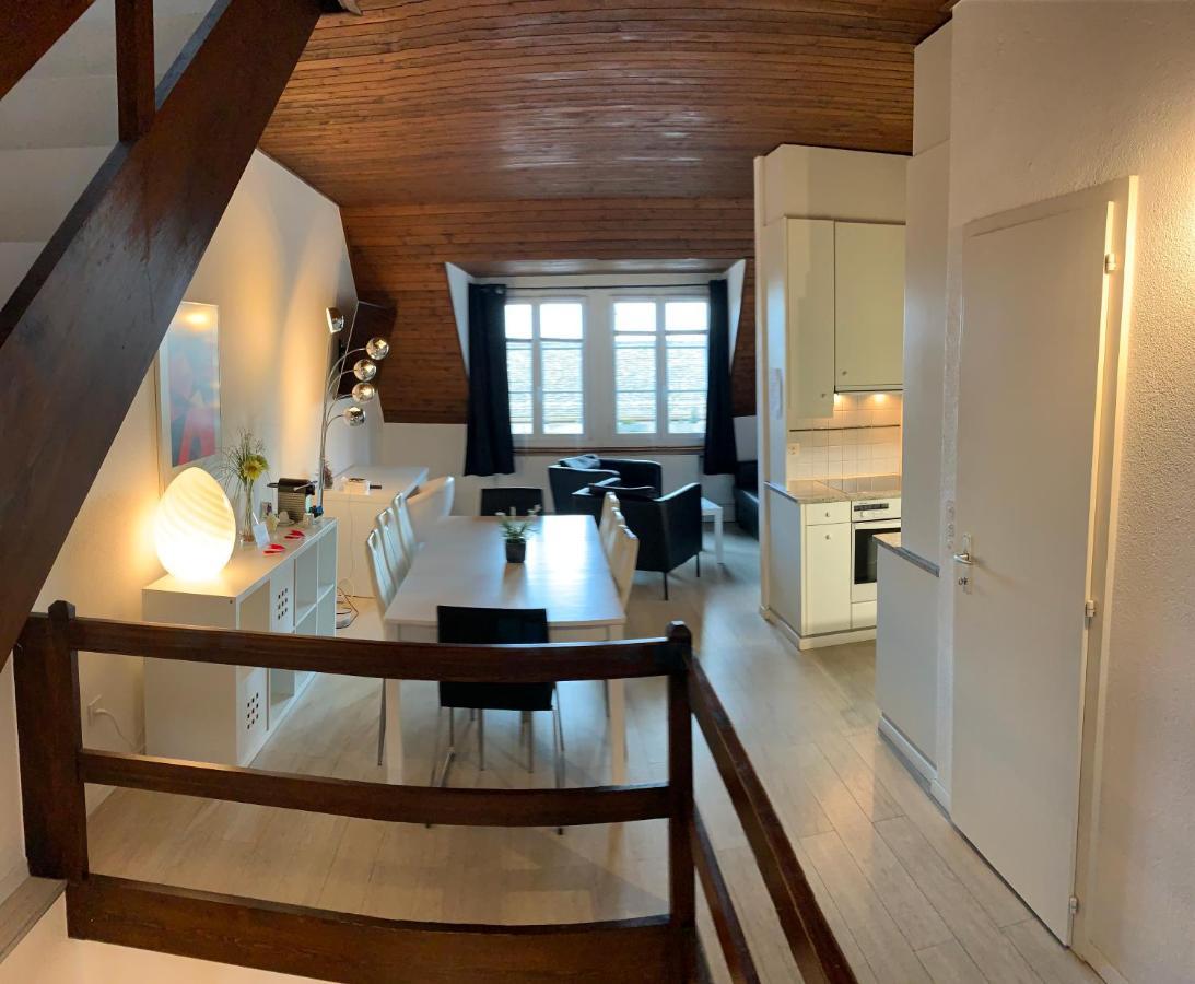 Luxury Duplex Vue Chateau Neuchâtel Dış mekan fotoğraf
