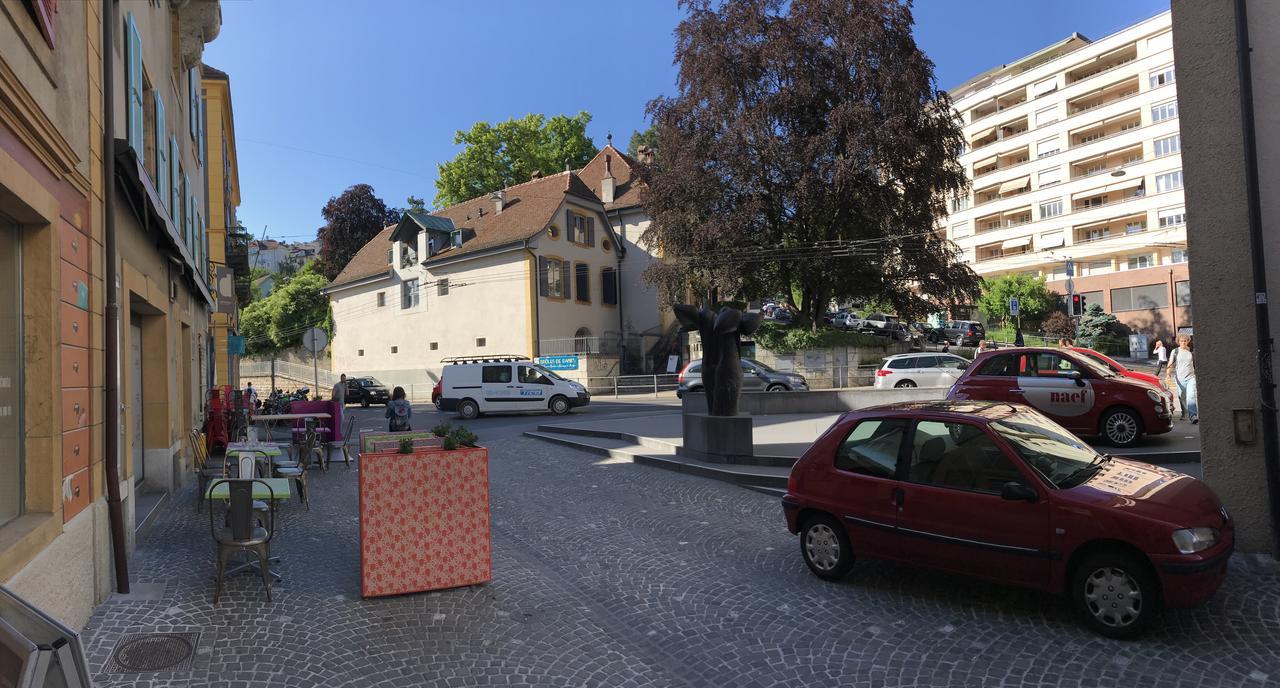 Luxury Duplex Vue Chateau Neuchâtel Dış mekan fotoğraf